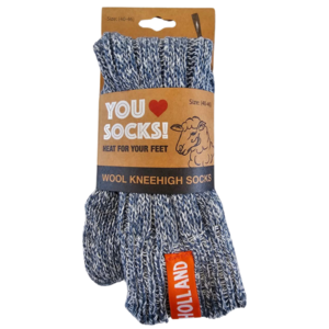 TTD Gifts Wool socks - Dutch wool - Men (size 40-46) 15% wool