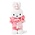 Typisch Hollands Miffy Kuscheltier - Miffy als Clown 24cm