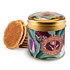 Typisch Hollands Stroopwafels in a stylish tin with tulip decoration - foil, ribbon and matching card