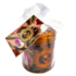Matix Stroopwafels in a stylish tin with tulip decoration - foil, ribbon and matching card