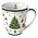 Typisch Hollands Christmas mug - Christmas tree (evergreen)