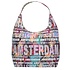 Robin Ruth Fashion Grote schoudertas Tas Amsterdam - Safarri-Tropical- Bloemen