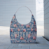 Robin Ruth Fashion Large shoulder bag Bag Amsterdam - Blue-gray - Flowers