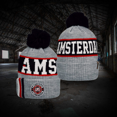 Typisch Hollands Hat Amsterdam Gray with Amsterdam patch