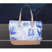 Robin Ruth Fashion Ladies shopper Scarlett - Delft blue