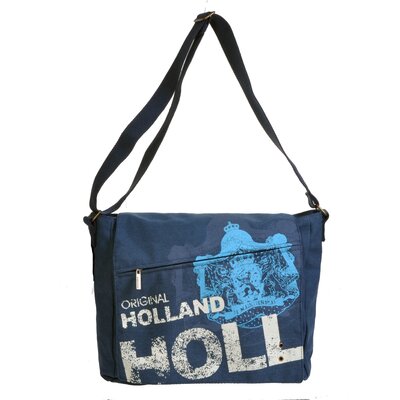 Robin Ruth Fashion Große Wickeltasche Holland - Postman-Bag - Blau