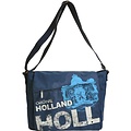 Robin Ruth Fashion Große Wickeltasche Holland - Postman-Bag - Blau