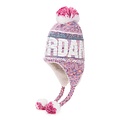 Robin Ruth Fashion Hat Amsterdam -With ball - Pink-White