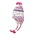 Robin Ruth Fashion Hat Amsterdam -With ball - Pink-White