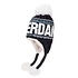 Robin Ruth Fashion Amsterdam Beanie - with white pom-poms