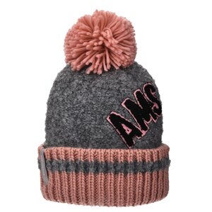 Robin Ruth Fashion Hat Amsterdam with Bolletje (grey-pink-black)