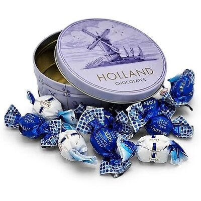 Typisch Hollands Delft blue-Holland tin (chocolate)