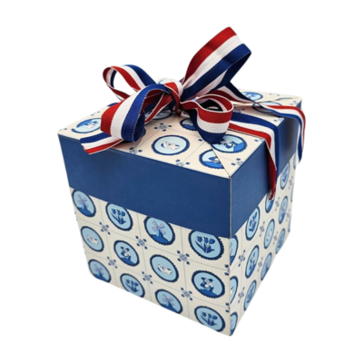 www.typisch-hollands-geschenkpakket.nl Holland POP-UP-Geschenkbox – niederländische Leckereien