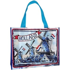 Typisch Hollands Luxury Shopper Holland - Windmill - Red-White Blue