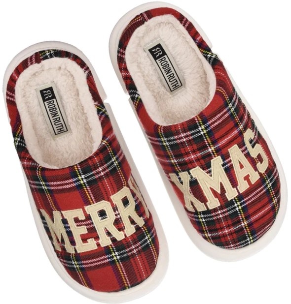 Robin Ruth Women's Christmas slippers - size 38-39 - Merry Christmas ...