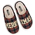 Robin Ruth Men's slippers Christmas -size 40-41- Merry Christmas
