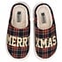 Robin Ruth Men's slippers Christmas -size 44-45- Merry Christmas