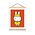 Nijntje (c) Poster Miffy a3 size (29.7x42.0cm) - Miffy with crown