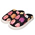 Robin Ruth Women's slippers - Black with Tulips size 36-37