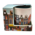 TTD Gifts Grote koffie-theemok in geschenkdoos - Grachtenhuisjes - Multicolor