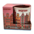 TTD Gifts Großer Kaffee-Teebecher in Geschenkbox - Amsterdam - Pink-Fuchsia