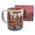TTD Gifts Großer Kaffee-Teebecher in Geschenkbox - Amsterdam - Pink-Fuchsia