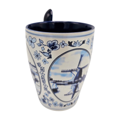 TTD Gifts Mok met Lepel - Delfts blauw
