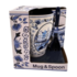 Typisch Hollands Mug with Spoon - Delft blue