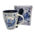 Typisch Hollands Mug with Spoon Delft blue