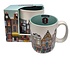 Typisch Hollands Large coffee-tea mug in gift box - Canal Houses - Multicolor