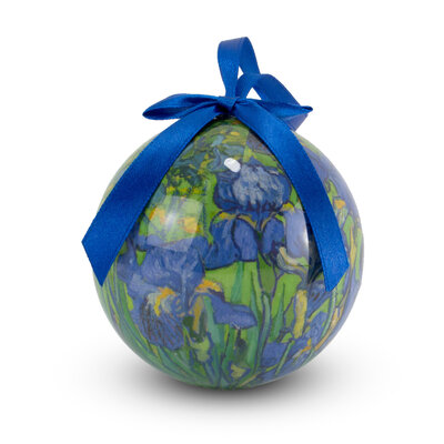 Typisch Hollands Christmas ball Vincent van Gogh Irises