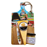 Ter Steege souvenirs Käsegeschenk – Käsebrett aus Holz – Holland