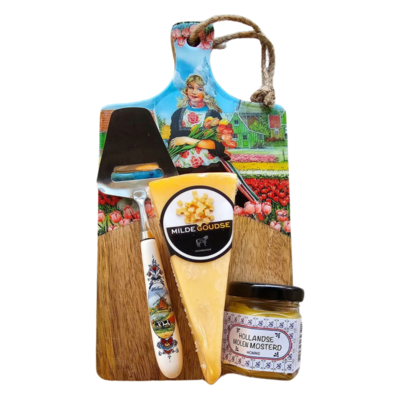 Ter Steege souvenirs Cheese gift - Wooden cheese board - Holland