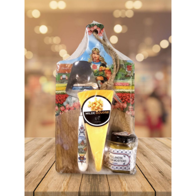 Ter Steege souvenirs Kaasgeschenk - Houten kaasplank - Holland