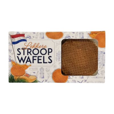 Stroopwafels (Typisch Hollands) Dutch Stroopwafels 6 pack 180 grams