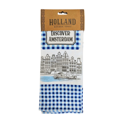 Typisch Hollands Keukendoek - Holland Blauw-Wit