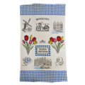 Typisch Hollands Kitchen towel - Holland Blue-White