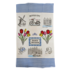 Typisch Hollands Kitchen towel - Holland Blue-White