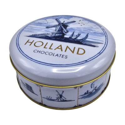 Typisch Hollands Delfter Blau-Holland-Dose (Schokolade) - Erneuerte Dose
