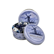 Typisch Hollands Delft blue-Holland tin (chocolate) - Renewed tin