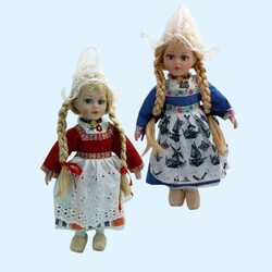 Traditional costume dolls