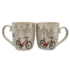 Typisch Hollands Gift box Mugs - Bicycles 2 pieces (suitable for senseo)