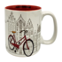TTD Gifts Großer Kaffee-Teebecher in Geschenkbox - Wit-Fietsen Amsterdam
