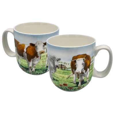 Typisch Hollands Luxury - large mug - Cows - Wiebe van der Zee