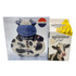 Typisch Hollands Gift set -Wall clock Cow and cow licorice in milk carton