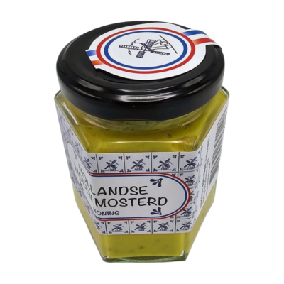 Typisch Hollands Dutch Mill Mustard - with honey (200 grams)