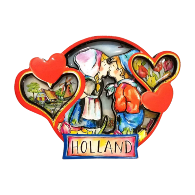 www.typisch-hollands-geschenkpakket.nl Geschenkkistje - Holland -geschenken - thema Holland kuspaar