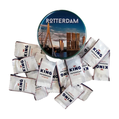 Typisch Hollands Kleine Dose mit Königspfefferminze - Rotterdam