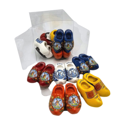 Typisch Hollands Souvenir box Magnetic clogs (10 pieces)