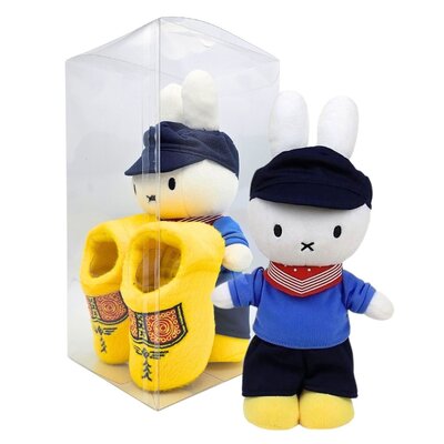 Typisch Hollands Miffy Geschenkset - Kuscheltier und Hausschuhe (0-6 Monate)